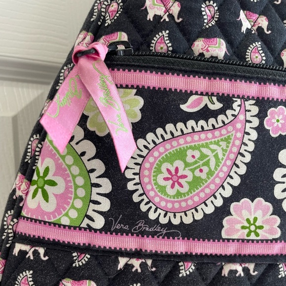 Vera Bradley tennis paisley elephant sling bag - Picture 2 of 7